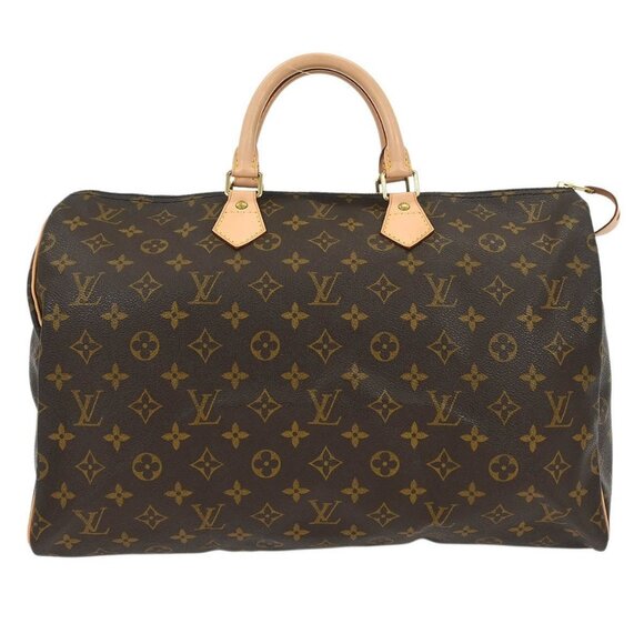 Louis Vuitton Monogram Speedy 40 Duffle Handbag M41522 SP0046 196268 - Picture 1 of 10
